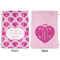 Love You Mom Large Laundry Bag - Front & Back View