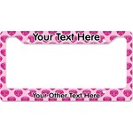 Love You Mom License Plate Frame - Style B