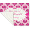 Love You Mom Linen Placemat - Folded Corner (single side)