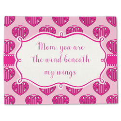 Love You Mom Single-Sided Linen Placemat - Single