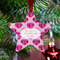 Love You Mom Metal Star Ornament - Lifestyle