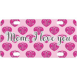 Love You Mom Mini/Bicycle License Plate