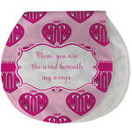 Love You Mom Burp Pad - Velour