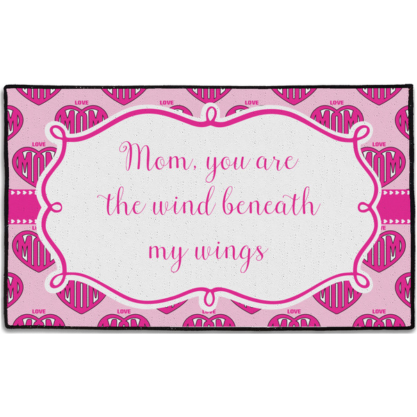 Custom Love You Mom Door Mat - 60"x36"