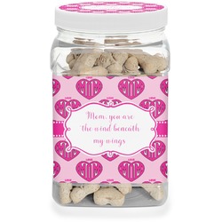 Love You Mom Dog Treat Jar