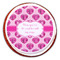 Love You Mom Printed Icing Circle - Large - On Cookie