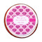 Love You Mom Printed Icing Circle - Medium - On Cookie