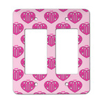 Love You Mom Rocker Style Light Switch Cover - Two Switch