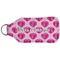 Love You Mom Sanitizer Holder Keychain - Large (Back)