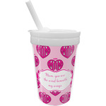 Love You Mom Sippy Cup with Straw