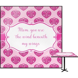 Love You Mom Square Table Top - 24"
