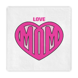 Love You Mom Decorative Paper Napkins