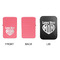 Love You Mom Windproof Lighters - Pink, Single Sided, w Lid - APPROVAL