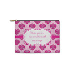 Love You Mom Zipper Pouch - Small - 8.5"x6"