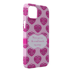 Love You Mom iPhone Case - Plastic - iPhone 14 Plus
