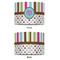 Stripes & Dots 12" Drum Lampshade - APPROVAL (Fabric)
