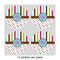 Stripes & Dots 4" Multipurpose Round Labels - Sheet