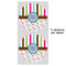 Stripes & Dots 5" Multipurpose Round Label - Sheet