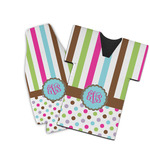 Stripes & Dots Bottle Cooler (Personalized)