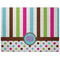 Stripes & Dots Dog Food Mat - Medium without bowls