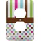 Stripes & Dots Electric Outlet Plate