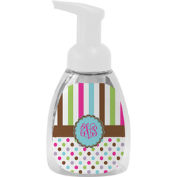 Stripes & Dots Foam Soap Bottle (Personalized)