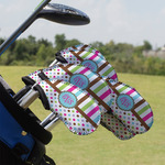 Stripes & Dots Golf Club Iron Cover - Set of 9 (Personalized)