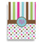 Stripes & Dots House Flags - Double Sided - FRONT