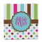 Stripes & Dots Party Favor Gift Bag - Matte - Front