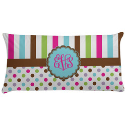 Stripes & Dots Pillow Case (Personalized)