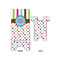 Stripes & Dots Phone Stand - Front & Back