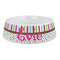 Stripes & Dots Plastic Pet Bowls - Large - MAIN