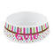 Stripes & Dots Plastic Pet Bowls - Small - MAIN