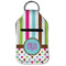 Stripes & Dots Sanitizer Holder Keychain - Small (Front Flat)