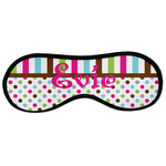 Stripes & Dots Sleeping Eye Masks - Large (Personalized)