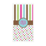 Stripes & Dots Guest Paper Towels - Full Color - Standard (Personalized)