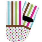 Stripes & Dots Toddler Ankle Socks