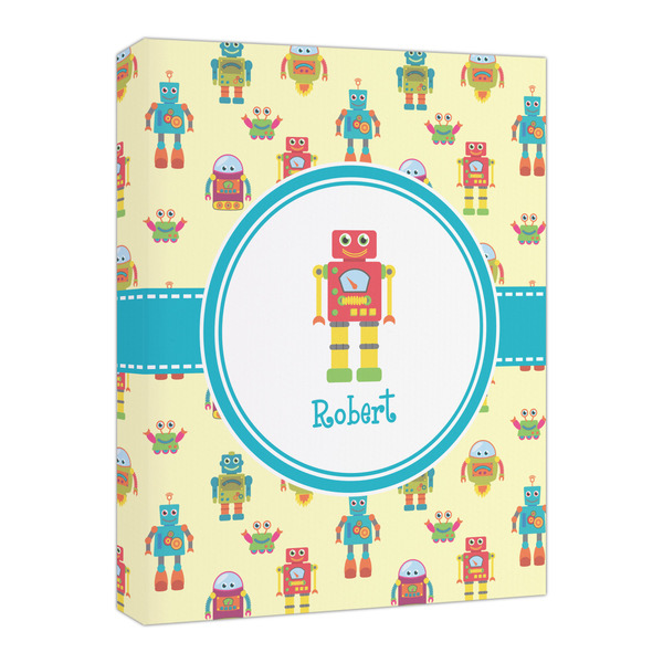 Custom Robot Canvas Print - 16x20 (Personalized)