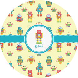 Robot Multipurpose Round Labels - 2" (Personalized)