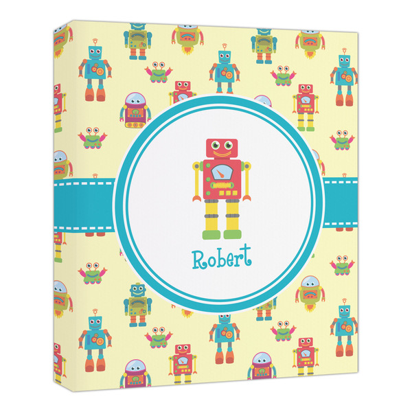 Custom Robot Canvas Print - 20x24 (Personalized)