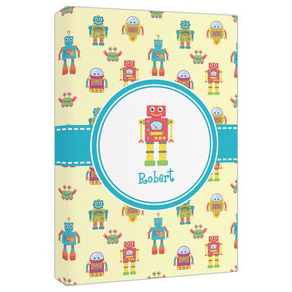 Custom Robot Canvas Print - 20x30 (Personalized)