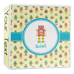Robot 3-Ring Binder - 2 inch (Personalized)