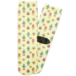 Robot Adult Crew Socks