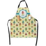 Robot Apron With Pockets w/ Name or Text