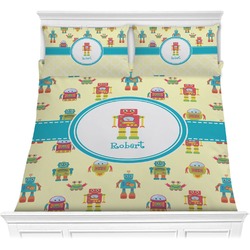 Robot Comforter Set - Full / Queen (Personalized)