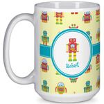 Robot 15 Oz Coffee Mug - White (Personalized)