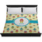 Robot Duvet Cover - King - On Bed - No Prop