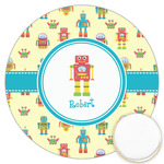 Robot Printed Cookie Topper - 3.25" (Personalized)