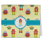 Robot Kitchen Towel - Poly Cotton w/ Name or Text