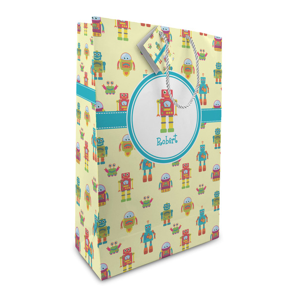 Custom Robot Large Gift Bag (Personalized)